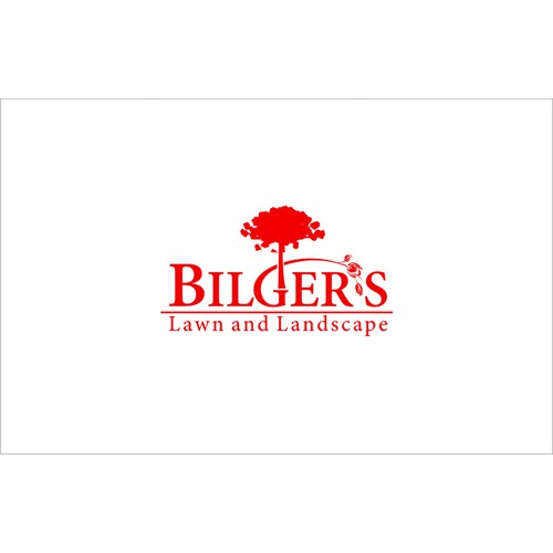 Create the next logo for Bilger's Lawn and Landscape