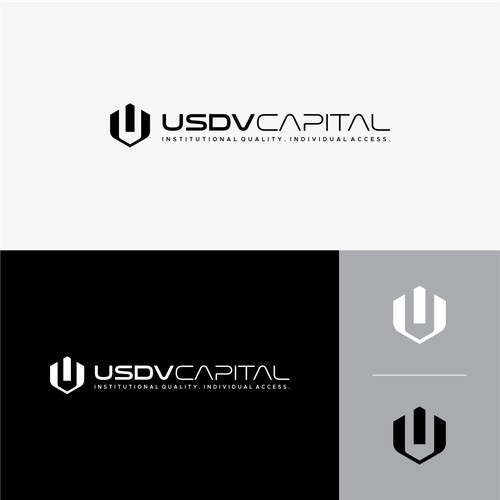 Letter U Power Logo