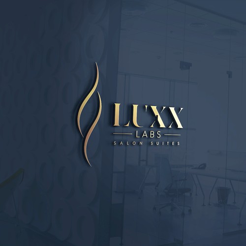 sleek and organic logo design for Luxx Labs