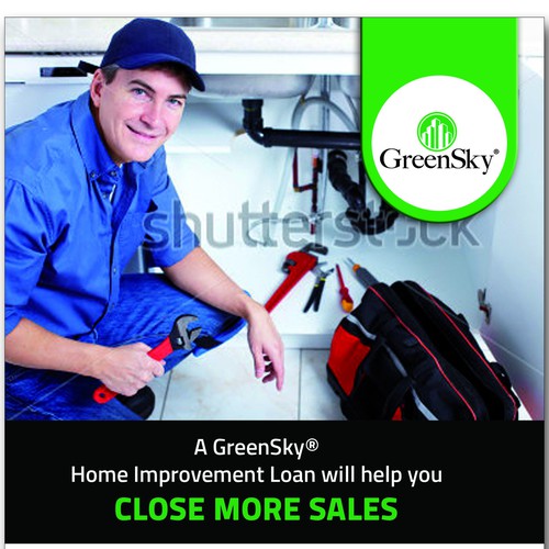 Create an impactful direct mail postcard for GreenSky Credit