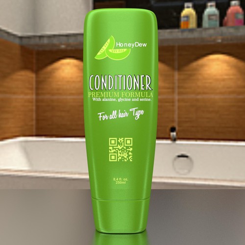 Create a Capturing Beauty Products Label - Hair Conditioner
