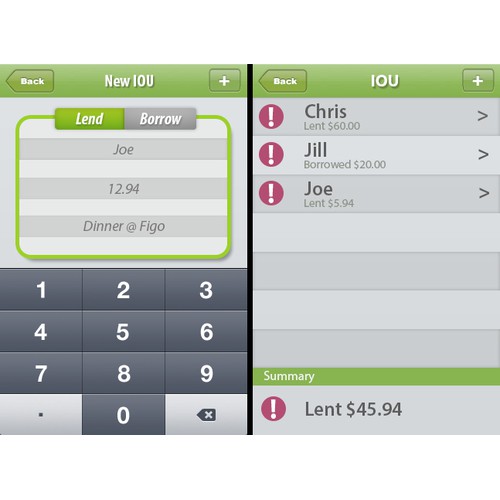 iOS Mobile App Design