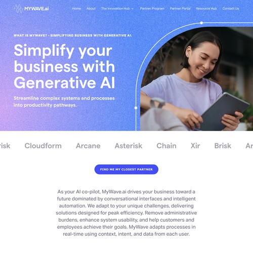 MyWave.ai Design
