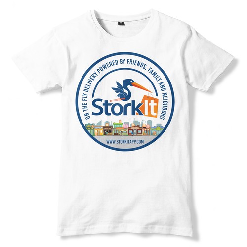 Can you "deliver" the best t-shirt design for StorkIt?!?