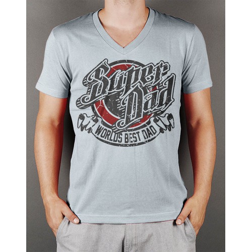 T-Shirt design for the best Mom/Dad of the world.