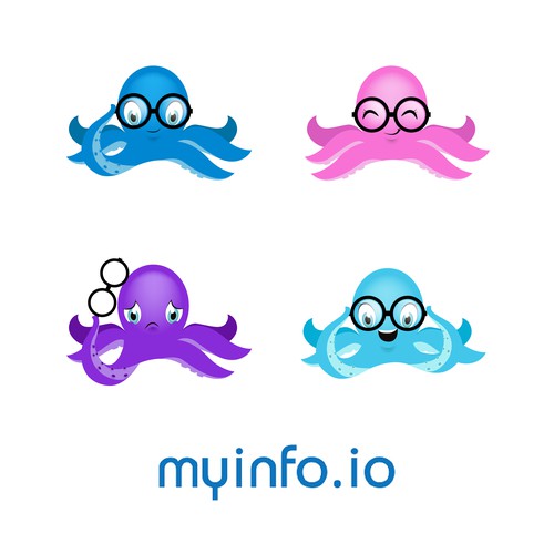 my info.io octopus mascot