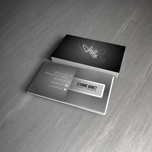 Create the next business card for Jalie