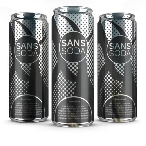 Soda label design