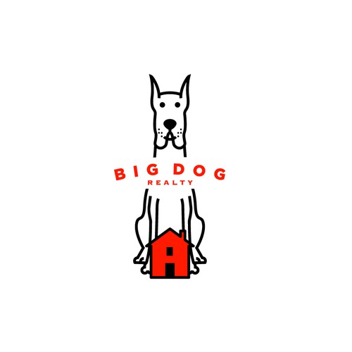 Big Dog Realty logo design