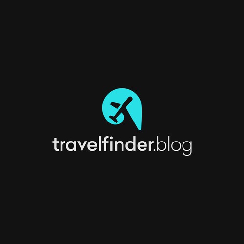 Playful concept for travel blog