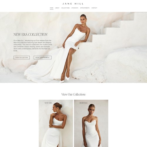 Bridal Store Website
