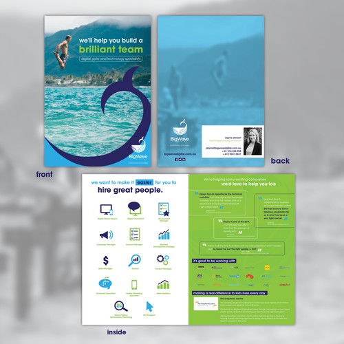 Brochure for Big Wave Digital