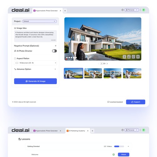 AI Web App Design