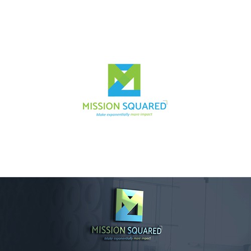 Simple logo concept for Mission Squared