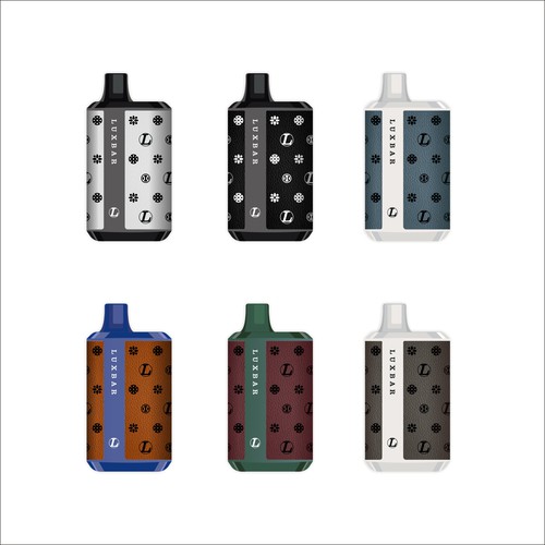 Leather pattern for electronic cigarette boxes