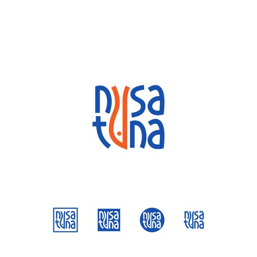Logo concept for nusa tuna