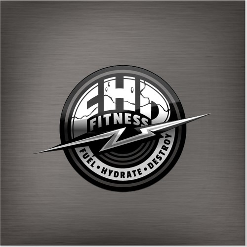 Strong Round Logo for Gym