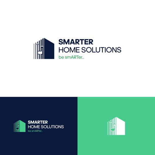 Smart Home Logo Concept