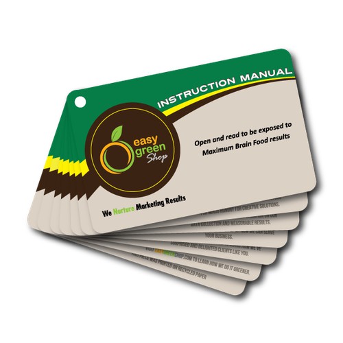 Easy Green Shop ( promotional brochure)