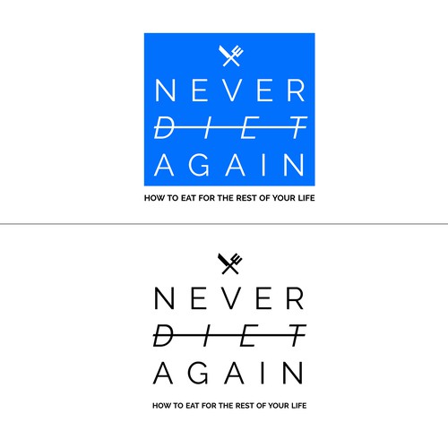Trendy logo concept for a nutrition course