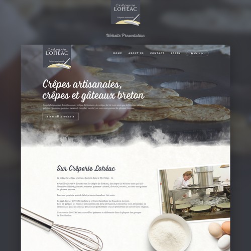 Creative design for a food industry