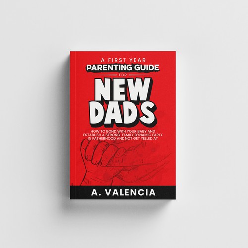 New dad book cover design