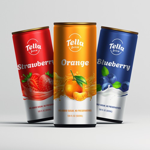 Tella Juice Packaging