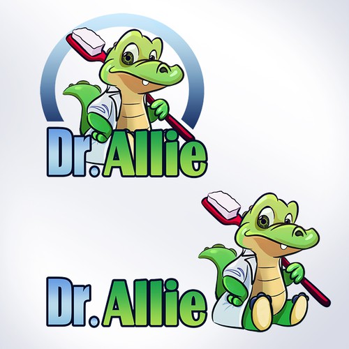 Looking For a Fun Alligator Mascot for Dr. Allie Toothbrushes