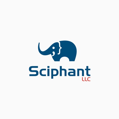 Sciphant logo design