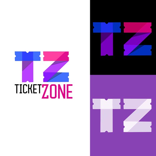 Concept logo for a ticket company
