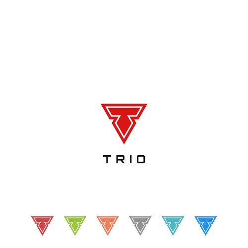 Logo for gaming company Trio 