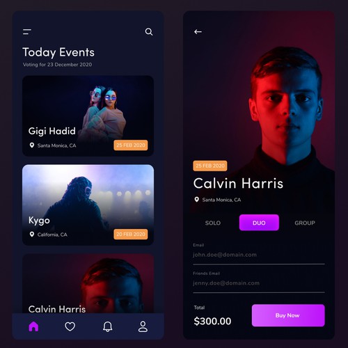 Nightclub App