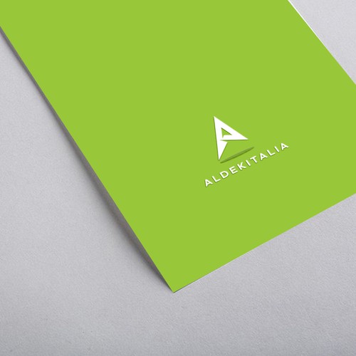 Minimal  letter A logo