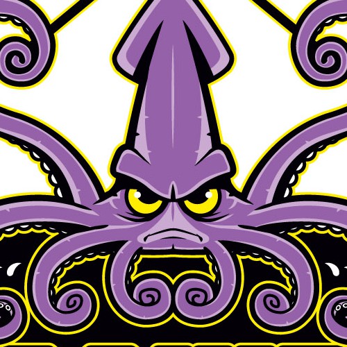 Help Squid, Giant Squid, Squirts with a new logo