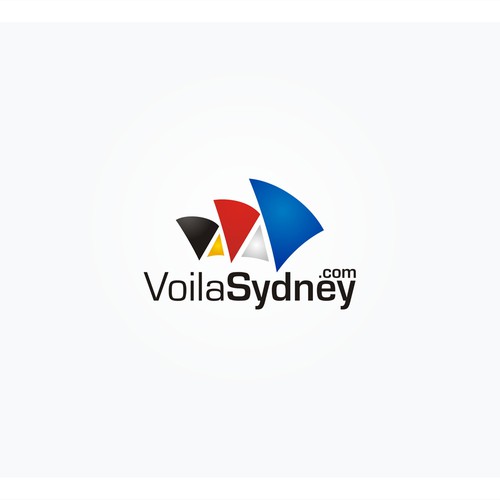 Create a logo for a newswebsite targeting the french community living in Sydney