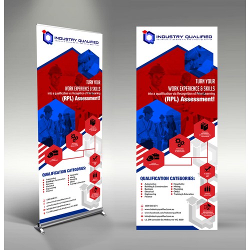 Create Trade Show Banner for Industry Qualified!