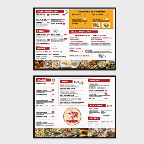 Menu Design