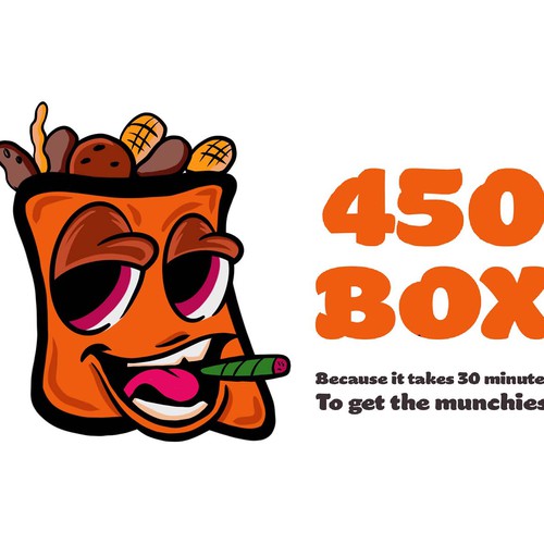 Snack logo design