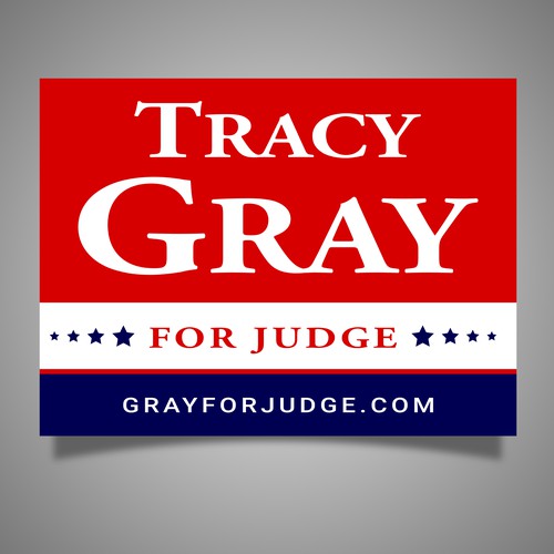 Sign for Tracy Gray