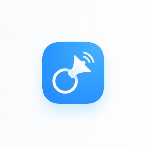 Clean and minimalist app icon concept