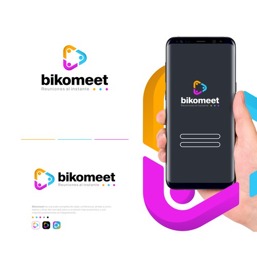 Bikomeet logo designs