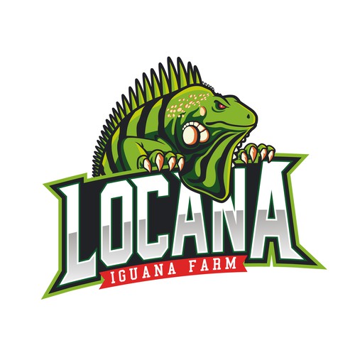LOcana Iguana Farm Logo