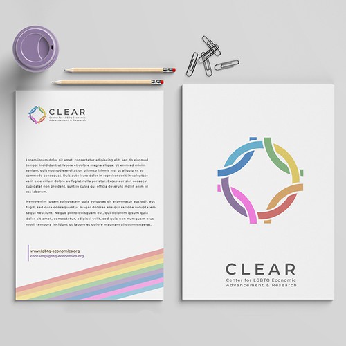 LGBTQ organisation branding