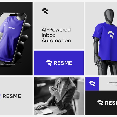 Futuristic Bold Logo for Resme