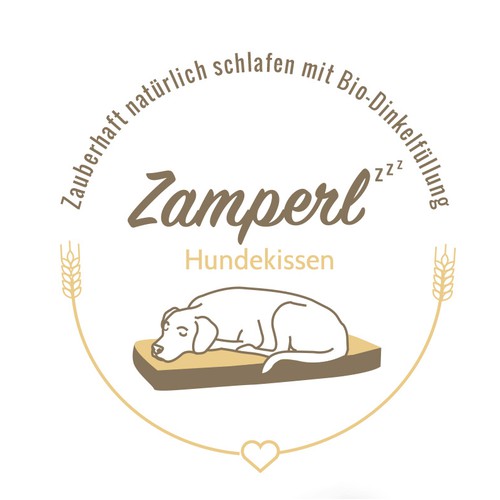 Logo concept for the Bavarian brand "Zamperl"