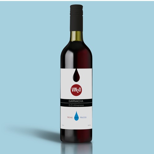 Wine label design