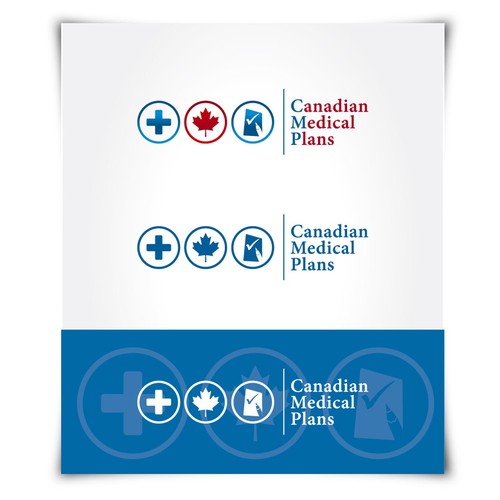 logo and business card for CMP- Canadian Medical Plans