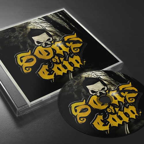 CD/DVD Cover for Sons of Cain band (Mockup)