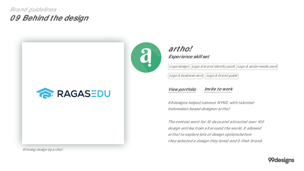 brand guide horizontal logo