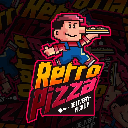 Retro Pizza